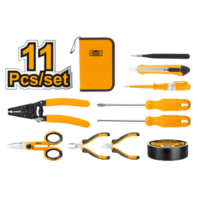 Electricians Tools 11Pcs Set Ingco in Pakistan