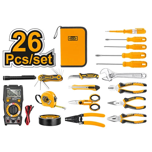 Electricians Tools 26 Pcs Set Ingco in Pakistan