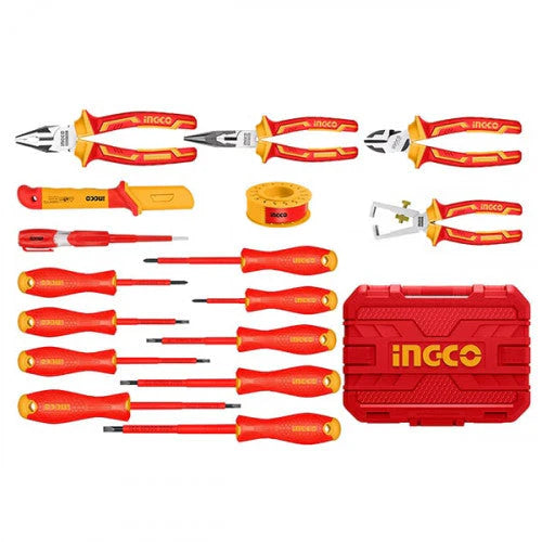 Insulated Hand Tools 16Pcs Set Ingco in Pakistan