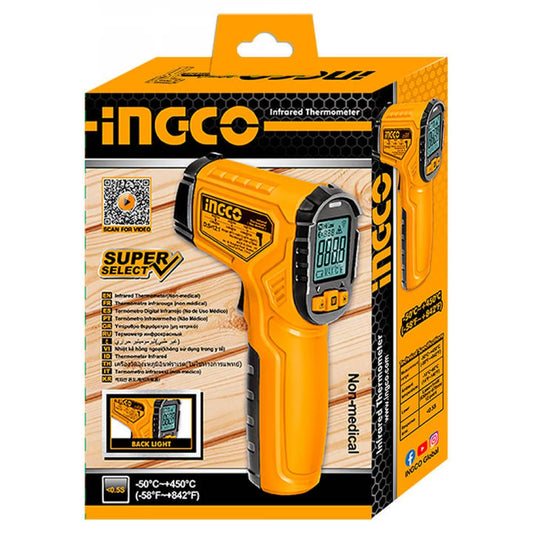 Infrared Thermometer -30 + 450 C Heavy Duty Ingco in Pakistan