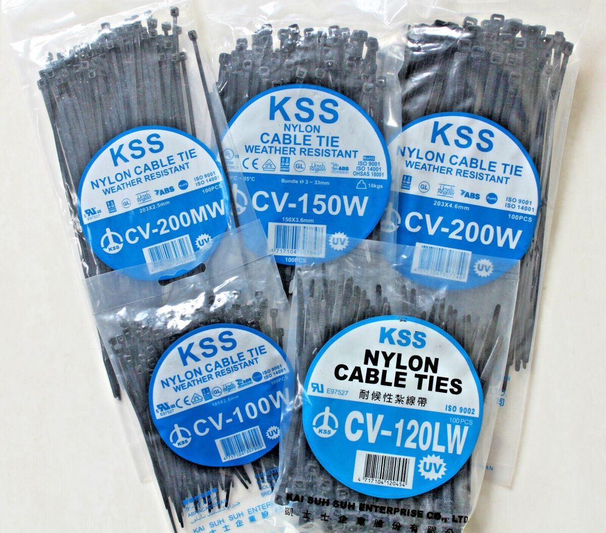 KSS Cable Tie 18 Inch Nylon Black Weather Resistant in Pakistan