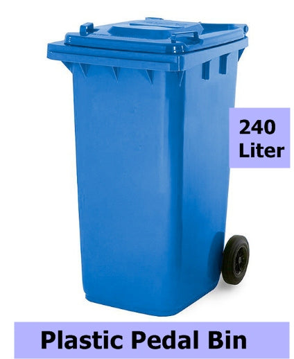 Dustbin for Home Office Industrial 240 Liter Usage Wide Range of Application in Pakistan