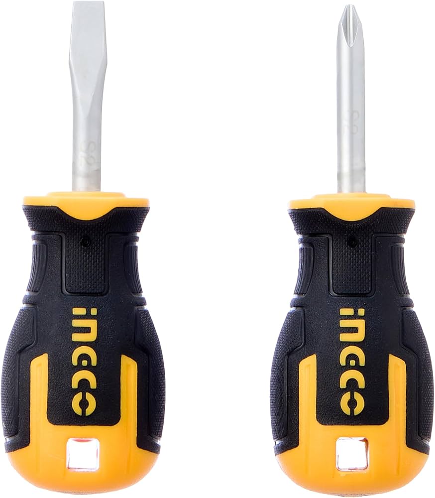 Screwdriver Set 2 Pcs Industrial Heavy Duty Ingco in Pakistan