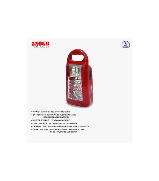 Sogo Rechargeable Emergency Led Lantern Light JPN-333 in Pakistan