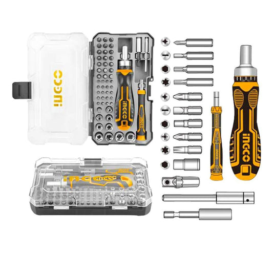 Screwdriver 55Pcs Bits Set Ingco in Pakistan