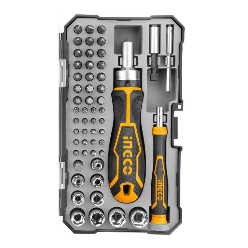 Screwdriver 55Pcs Bits Set Ingco in Pakistan