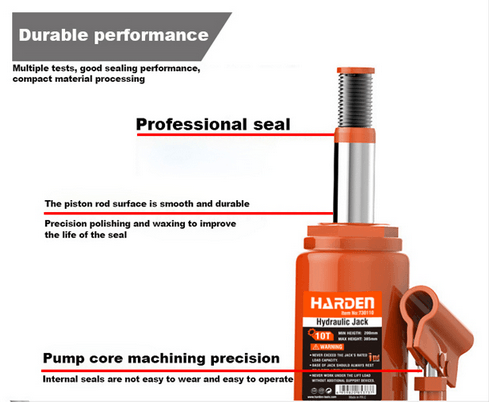 Hydraulic Jack Harden 10 Ton Heavy Duty Easy Lift in Pakistan - Pakistan Power Tool 