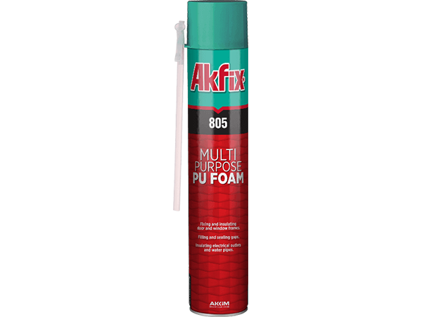 Akfix 750ml 805 Multi Purpose Pu Construction Foam in Pakistan