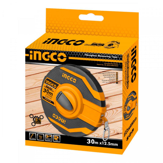 Fibreglass measuring tape 30 Meter Quick Release Ingco in Pakistan