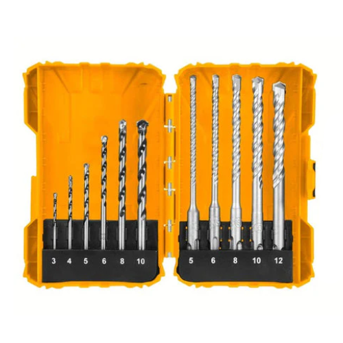 Masonry Hammer Drill Bits Set 11 Pcs Ingco in Pakistan