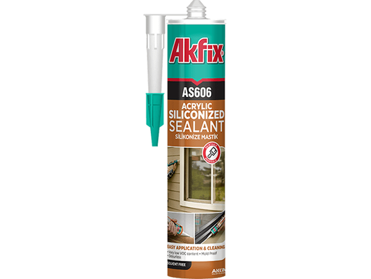 Akfix  280ml AS606 Acrylic Siliconized Sealant in Pakistan