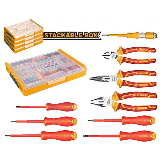 Insulated Hand Tools 9 Pcs Set Ingco in Pakistan