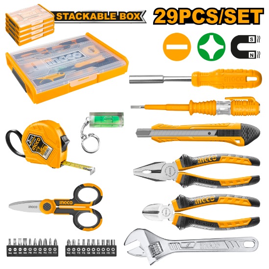 House Hold Tools 29 Pcs Set Ingco in Pakistan