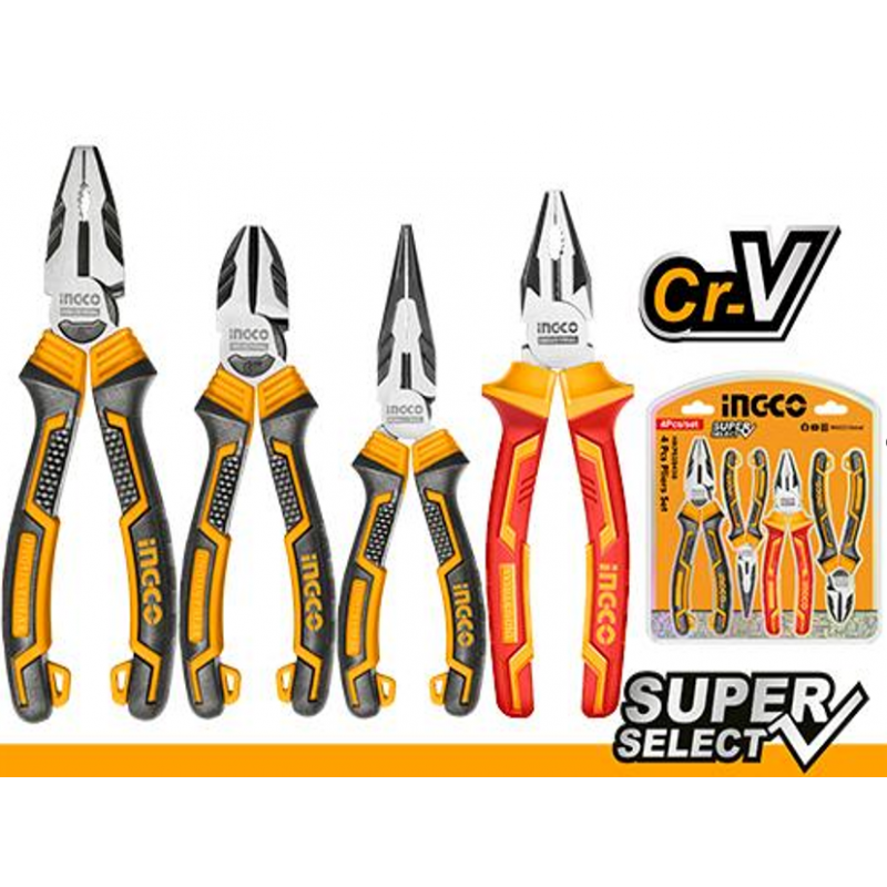 Industrial Plier Set Heavy Duty 6 Inch 7 Inch 8 Inch Ingco in Pakistan