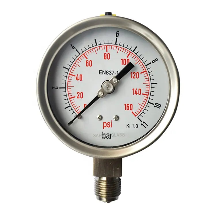 Pressure Gauge 4 Bar SS Body 2.5 inch dial in Pakistan