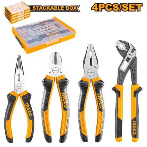 Pliers 4 Pcs Set Ingco in Pakistan