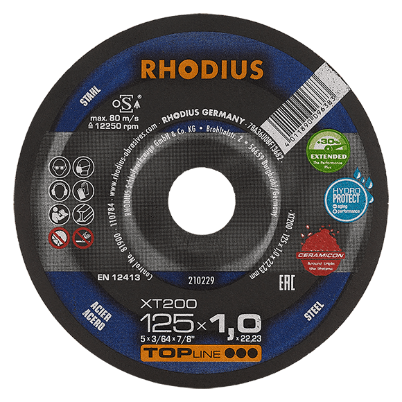 Rhodius Grinding Disc Germany 9 Inch Fast Cool Heavy Duty in Pakistan