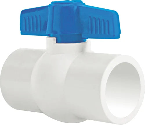 UPVC Ball Valve Heavy Duty Seamless Threaded UPVC Ball Valve Fitting in Pakistan