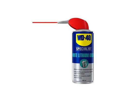 WD 40 Specialist High Performance White Lithium Grease 400ml in Pakistan - Pakistan Power Tool 