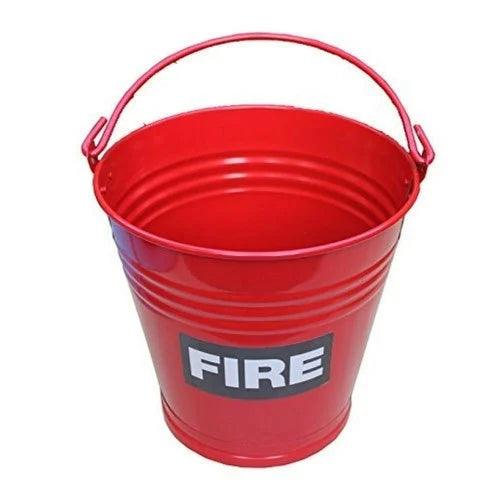 Fire Bucket Metal Small Size Extinguish Fires Water Sand Steel Body in Pakistan - Pakistan Power Tool 