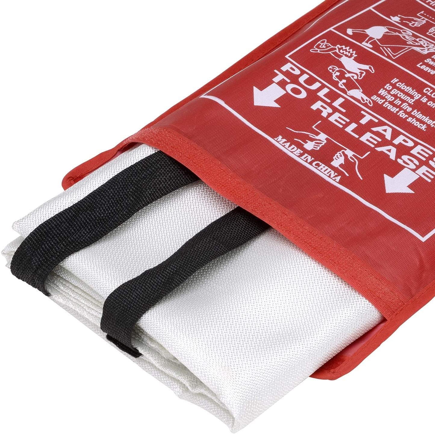 Fire Blanket Easy To Use Fire Extinguisher Blanket For Camping Home Use Office in Pakistan - Pakistan Power Tool 